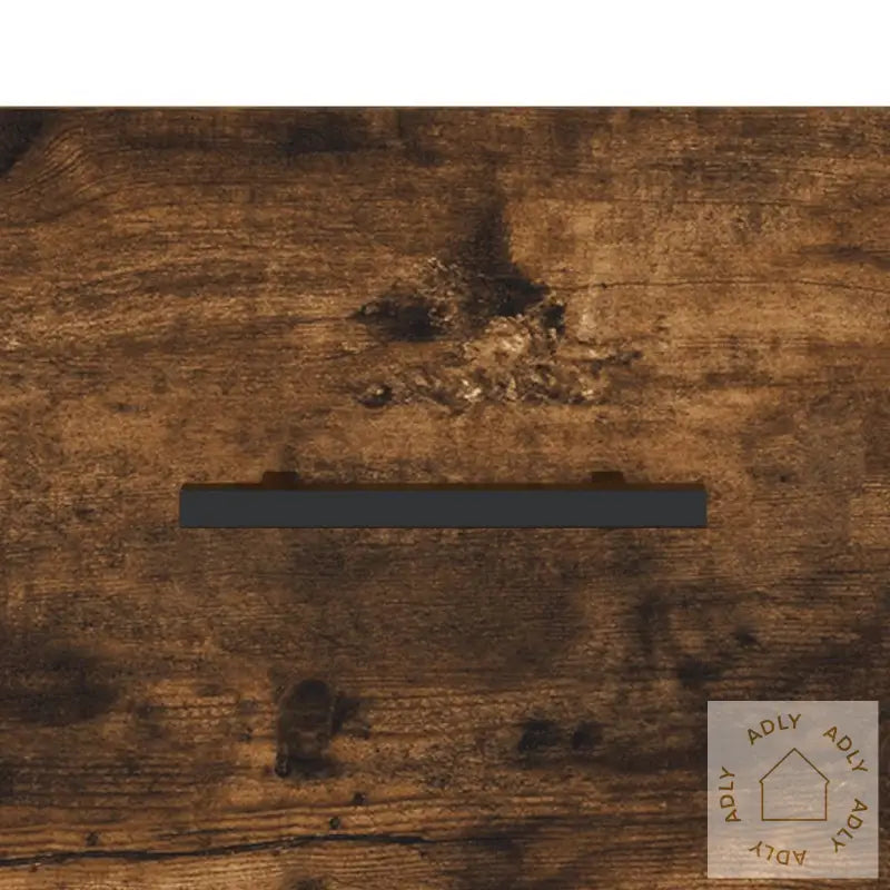 Skjenk Røkt Eik 34,5X34X90 Cm Konstruert Tre