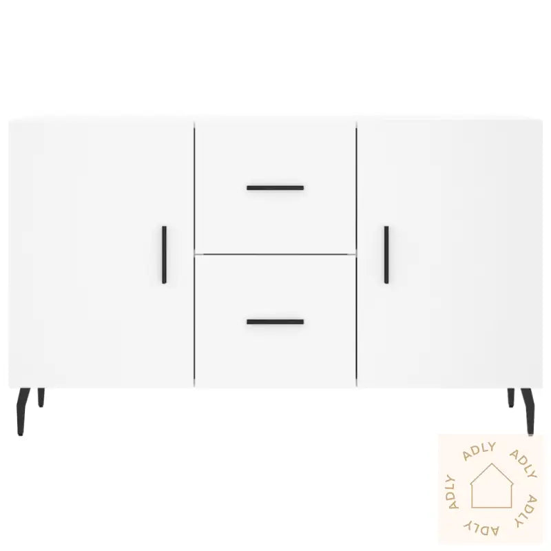 Skjenk Hvit 100X36X60 Cm Konstruert Tre