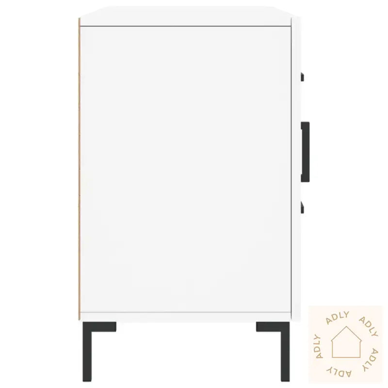 Skjenk Hvit 100X36X60 Cm Konstruert Tre