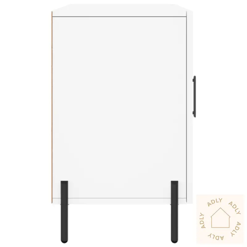 Skjenk Hvit 100X36X60 Cm Konstruert Tre