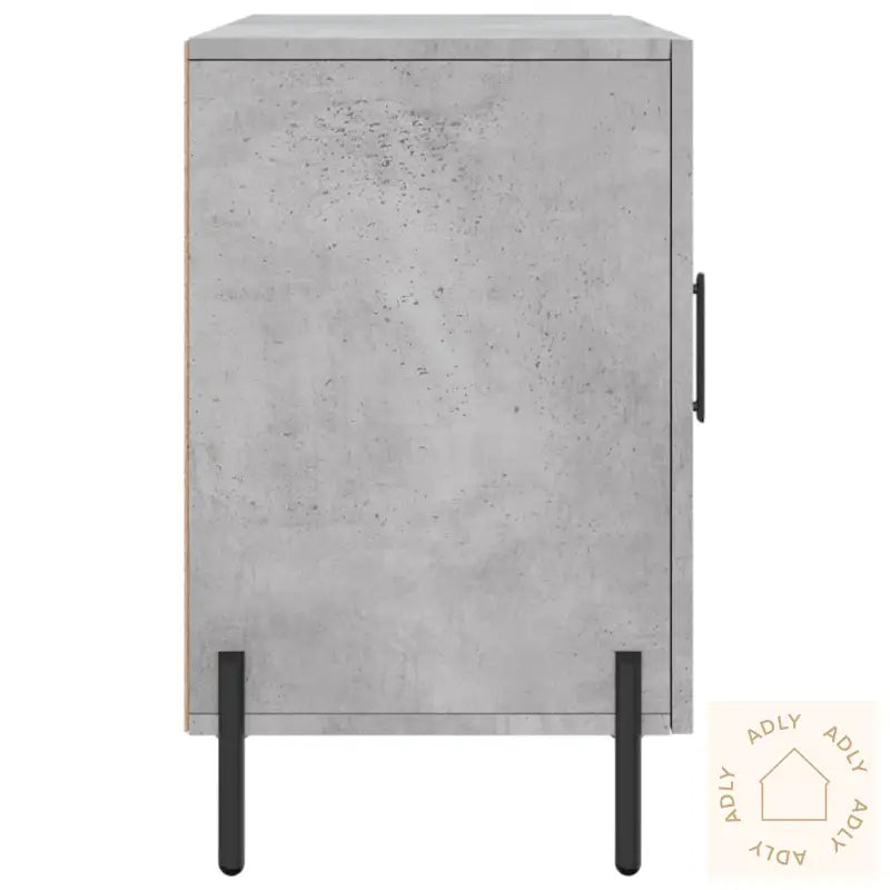 Skjenk Betonggrå 100X36X60 Cm Konstruert Tre