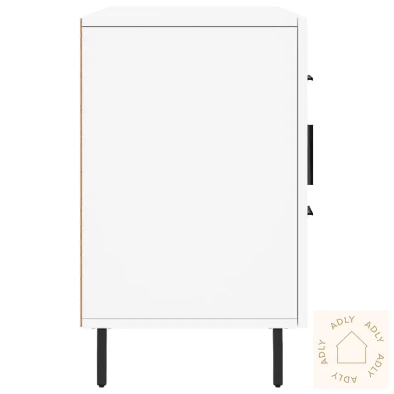 Skjenk Hvit 100X36X60 Cm Konstruert Tre