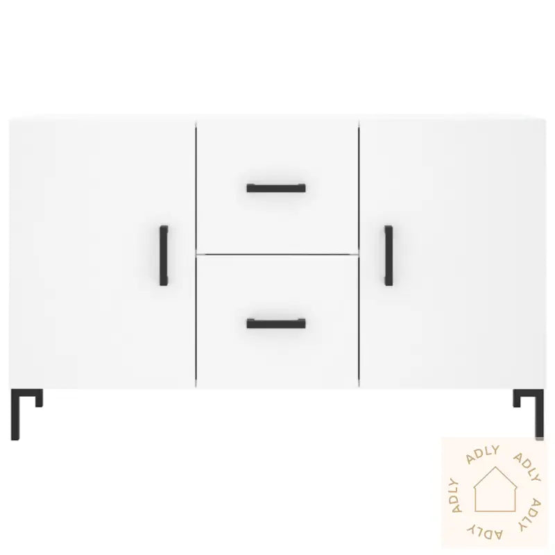 Skjenk Hvit 100X36X60 Cm Konstruert Tre