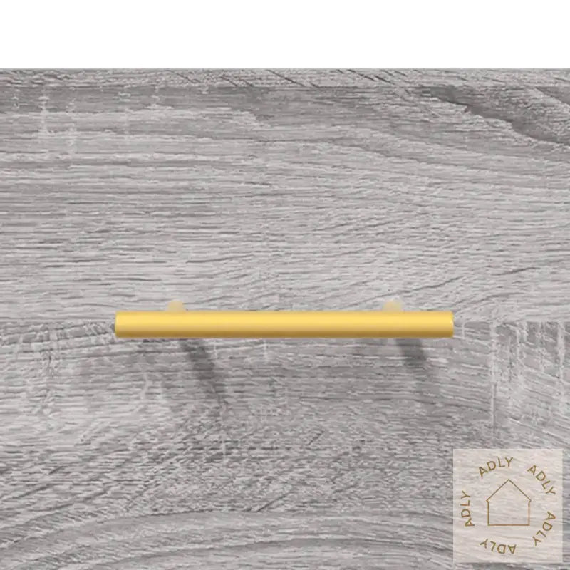 Skjenk Grå Sonoma 34,5X34X90 Cm Konstruert Tre