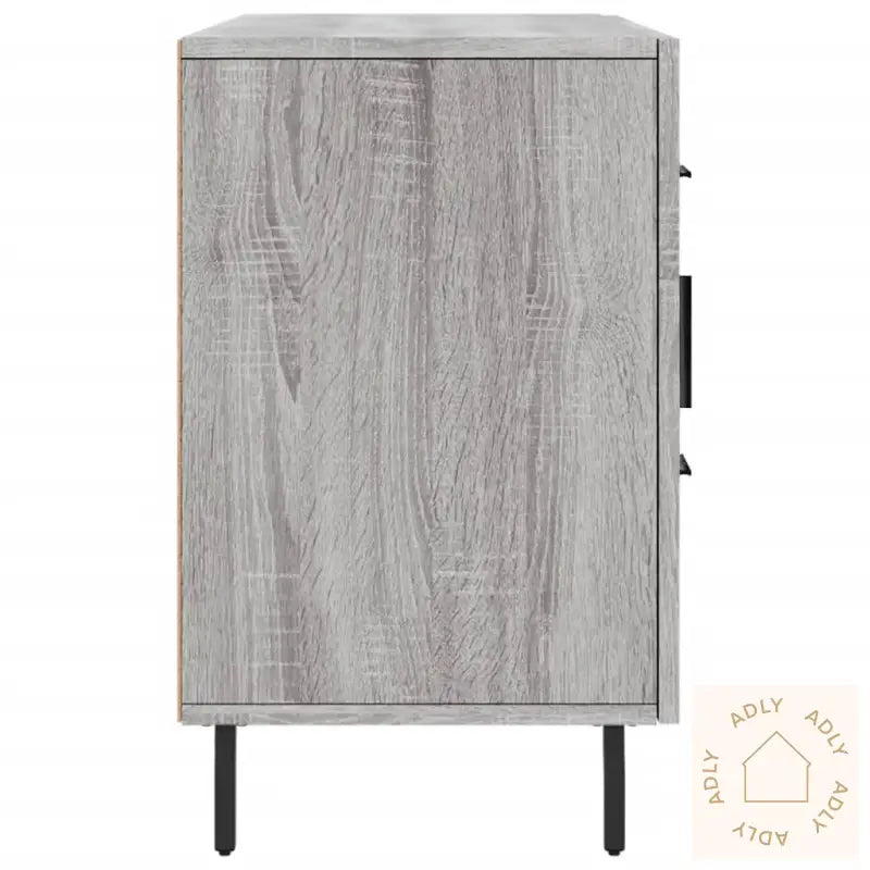 Skjenk Grå Sonoma 100X36X60 Cm Konstruert Tre