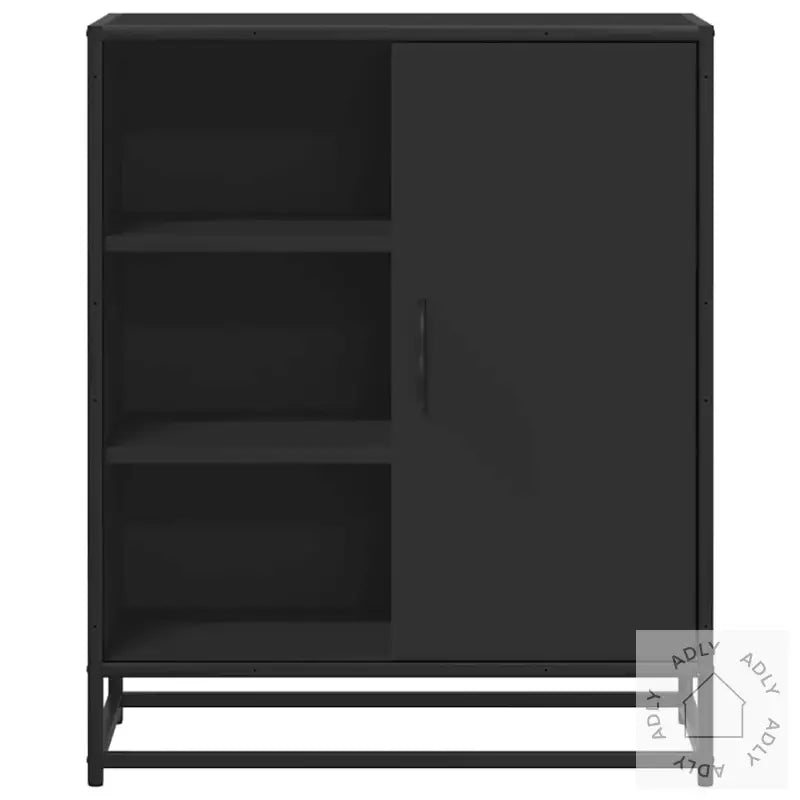 Skjenk Svart 62X35X76 Cm Konstruert Tre