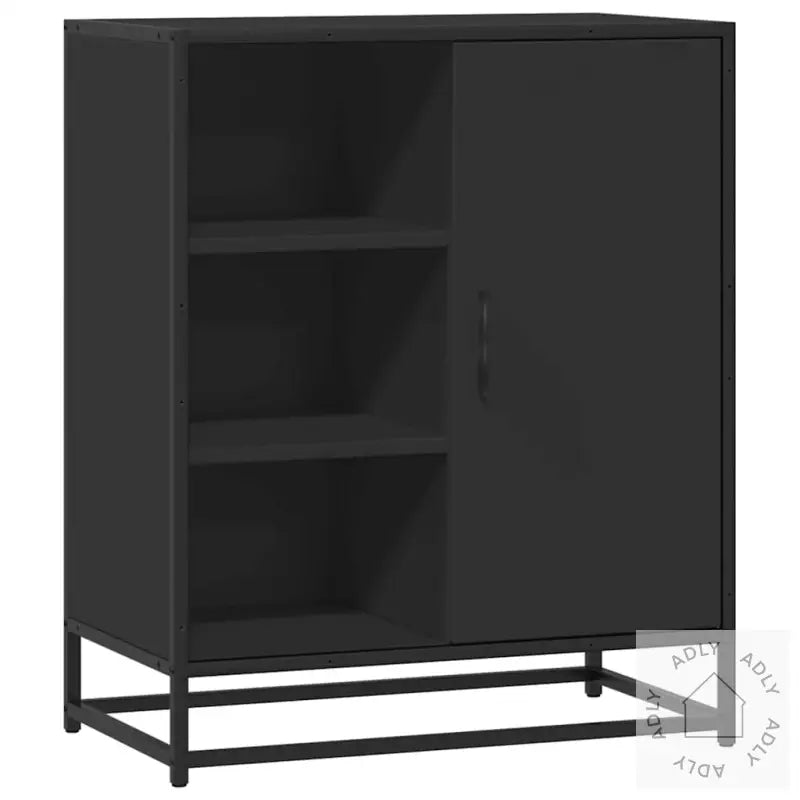 Skjenk Svart 62X35X76 Cm Konstruert Tre