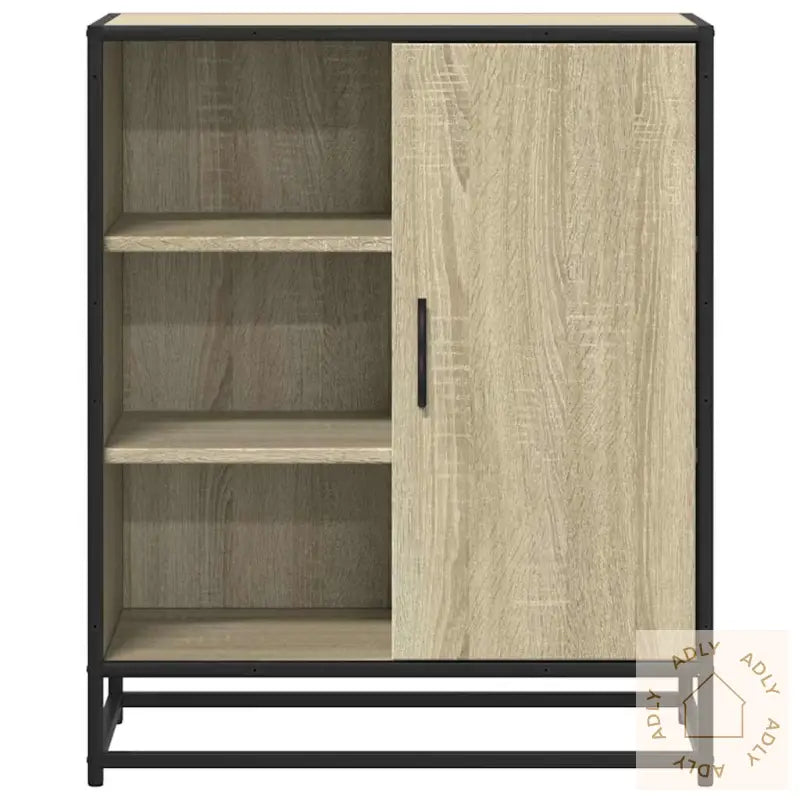 Skjenk Sonoma Eik 62X35X76 Cm Konstruert Tre