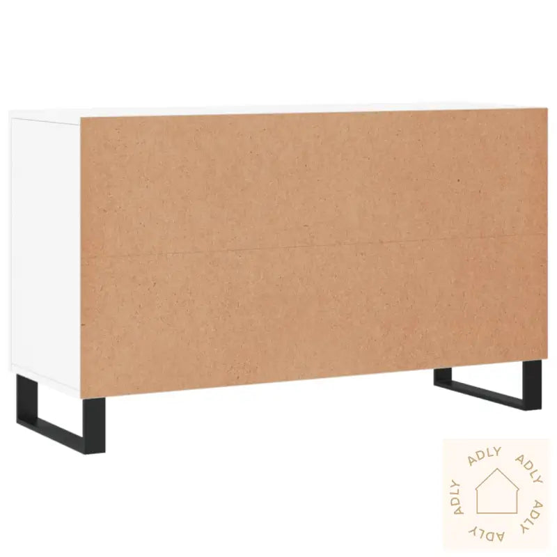 Skjenk Hvit 100X36X60 Cm Konstruert Tre