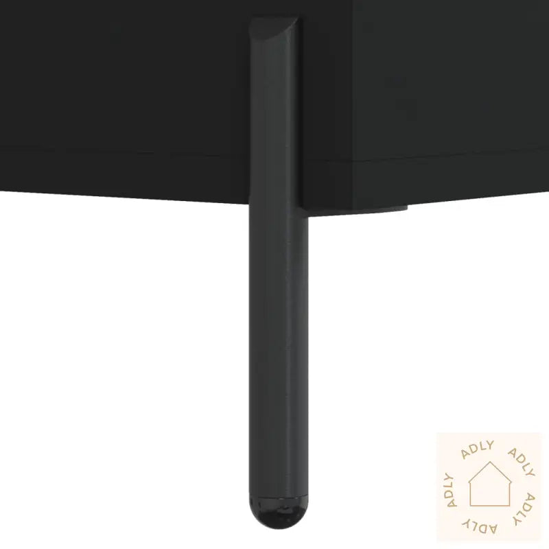Skjenk Svart 90X34X80 Cm Konstruert Tre