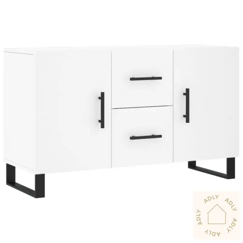 Skjenk Hvit 100X36X60 Cm Konstruert Tre