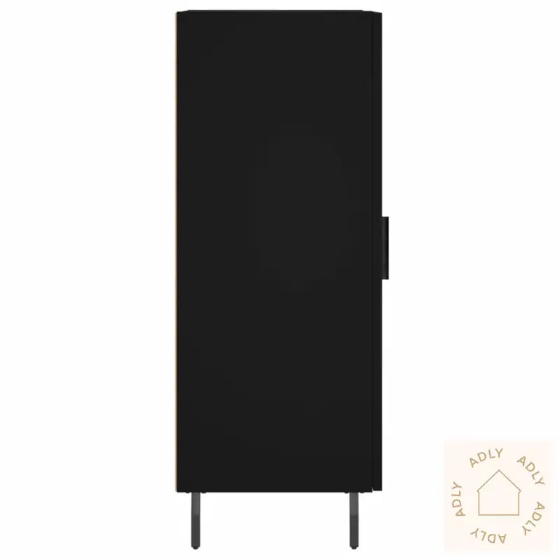 Skjenk Svart 34,5X34X90 Cm Konstruert Tre