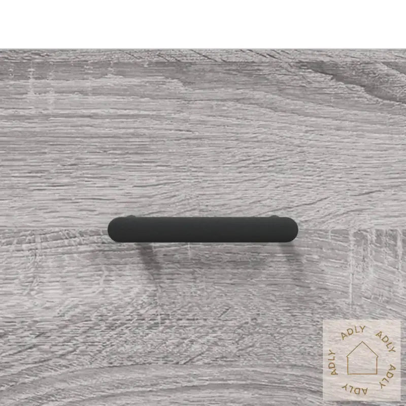 Skjenk Grå Sonoma 34,5X34X90 Cm Konstruert Tre