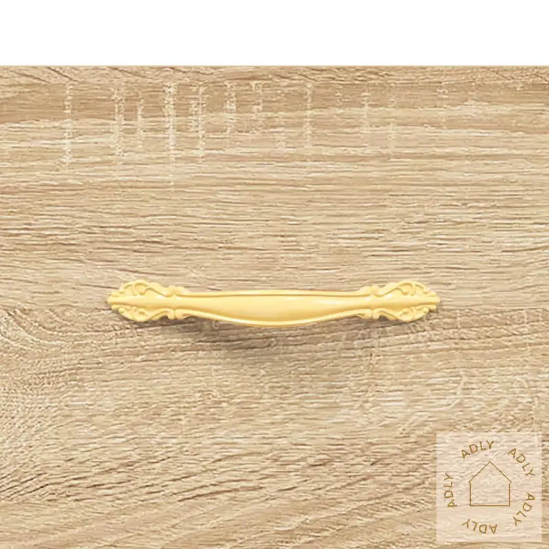 Skjenk Sonoma Eik 34,5X34X90 Cm Konstruert Tre