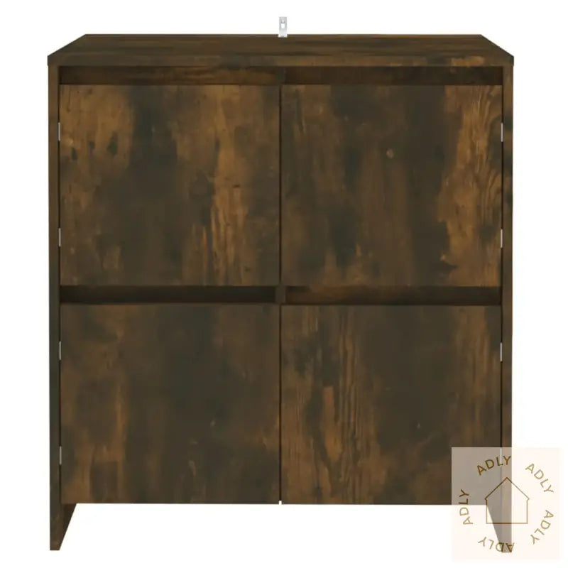 Skjenk Røkt Eik 70X41X75 Cm Konstruert Tre