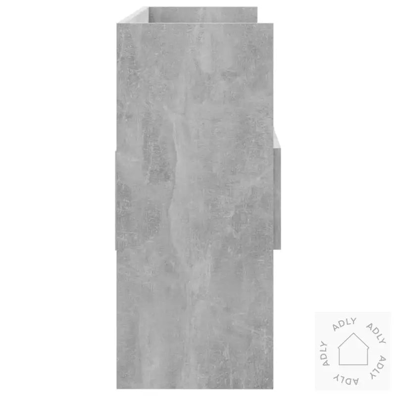 Skjenk Betonggrå 105X30X70 Cm Konstruert Tre