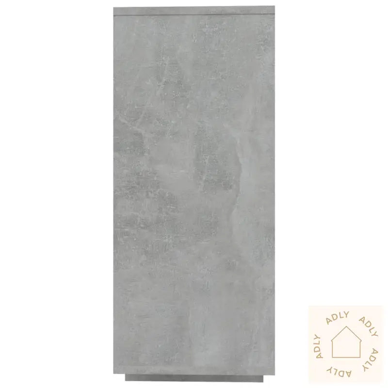 Skjenk Betonggrå 120X30X75 Cm Konstruert Tre