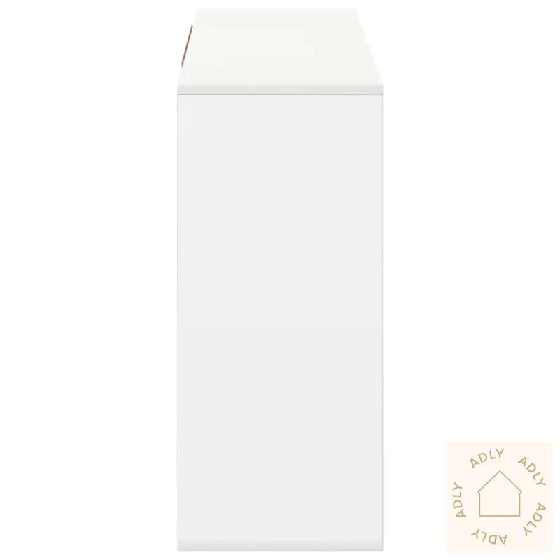 Skjenk Hvit 120X30X75 Cm Konstruert Tre