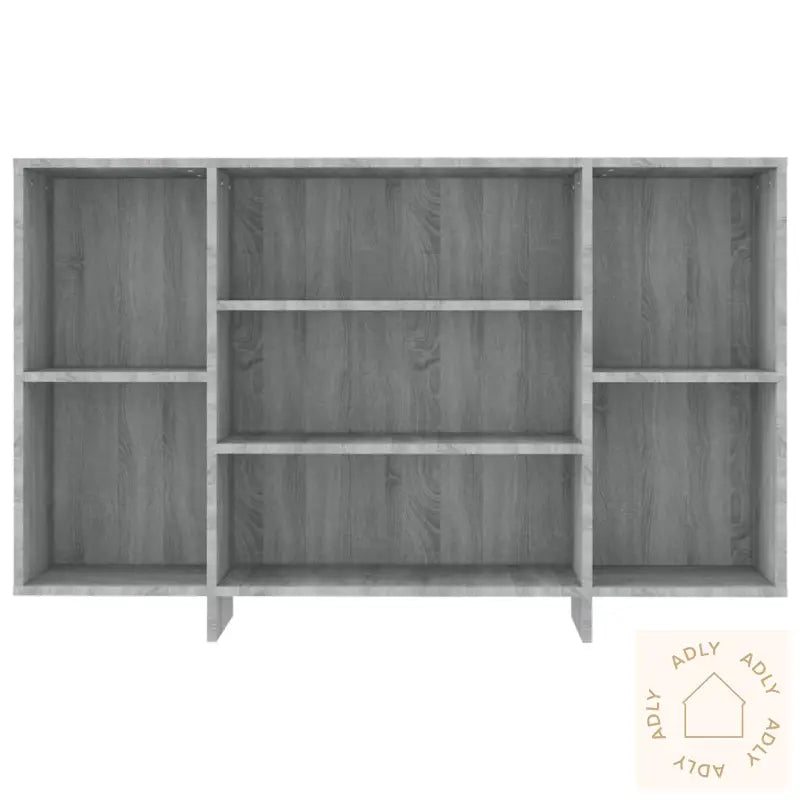 Skjenk Grå Sonoma 120X30X75 Cm Konstruert Tre