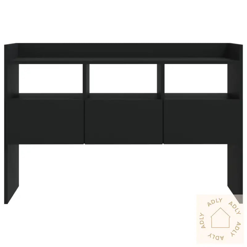 Skjenk Svart 105X30X70 Cm Konstruert Tre