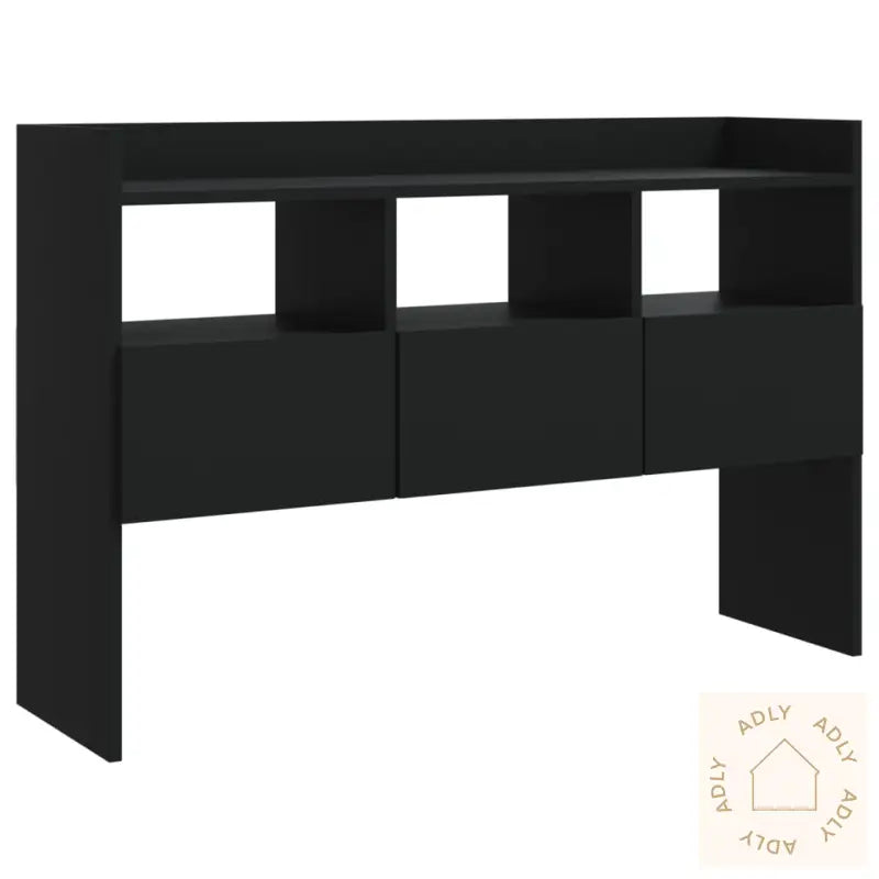 Skjenk Svart 105X30X70 Cm Konstruert Tre
