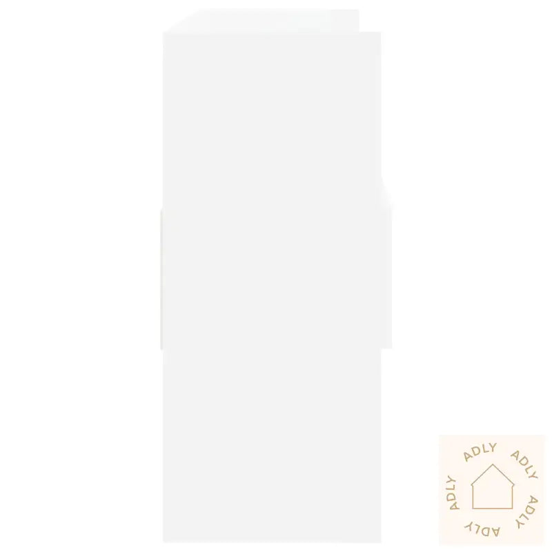 Skjenk Hvit 105X30X70 Cm Konstruert Tre