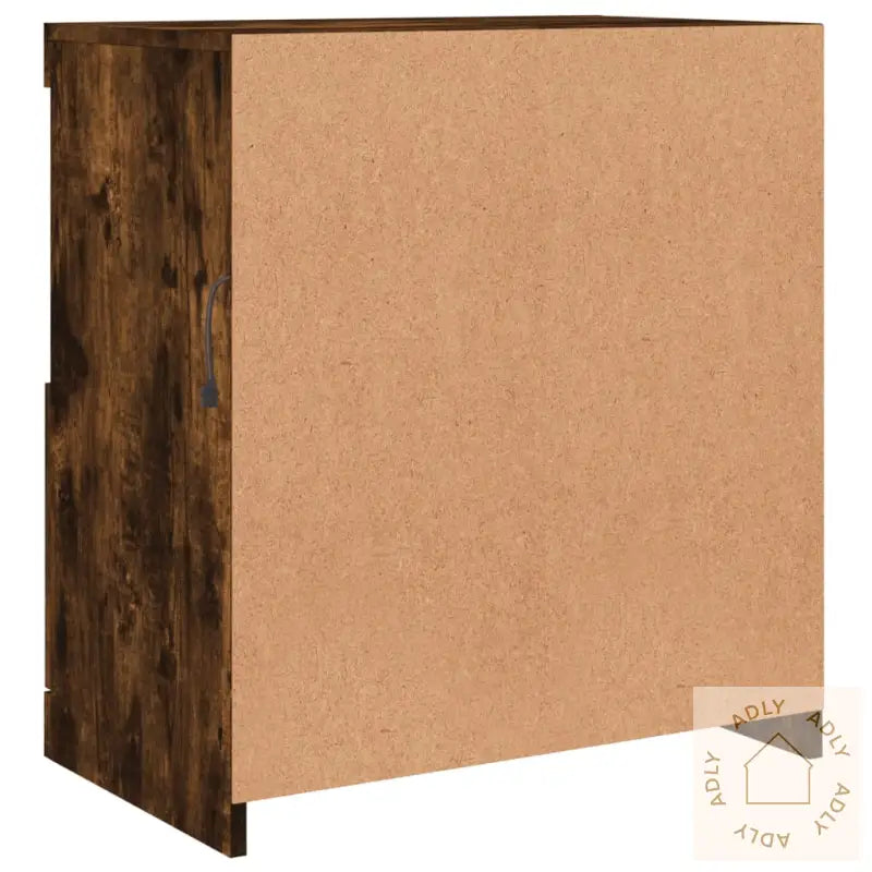 Skjenk Med Led-Lys Røkt Eik 60X37X67 Cm