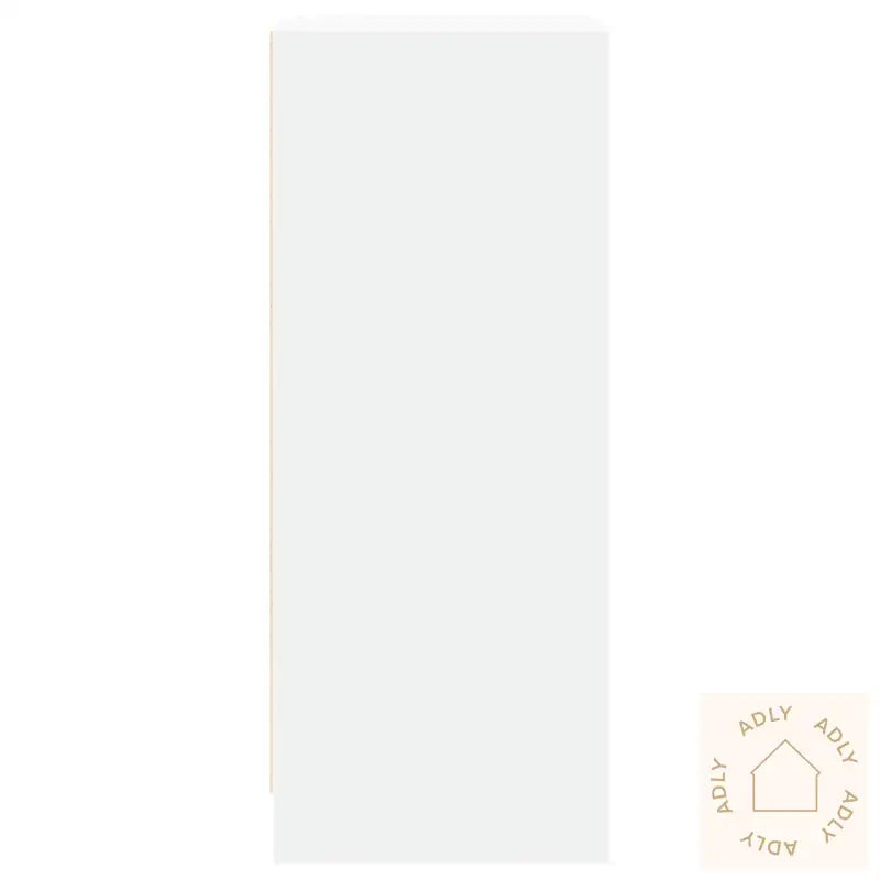 Skjenk Med Led Hvit 42,5X34X85 Cm Konstruert Tre