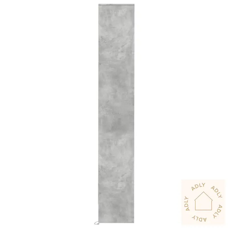 Skjenk Med Led Betonggrå 36X32,5X200 Cm Konstruert Tre