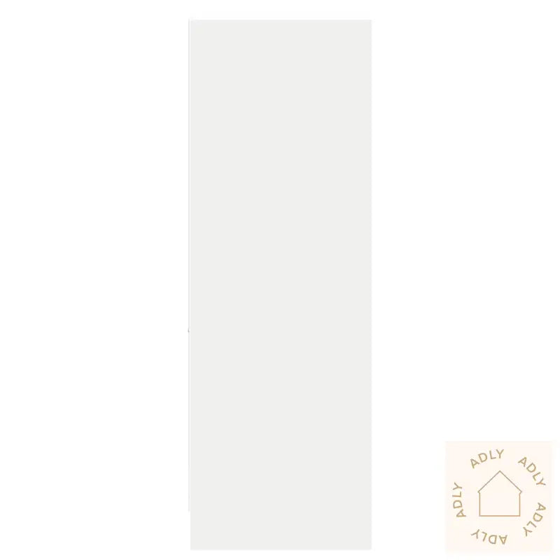 Skjenk Med Led Hvit 38X34X100 Cm Konstruert Tre