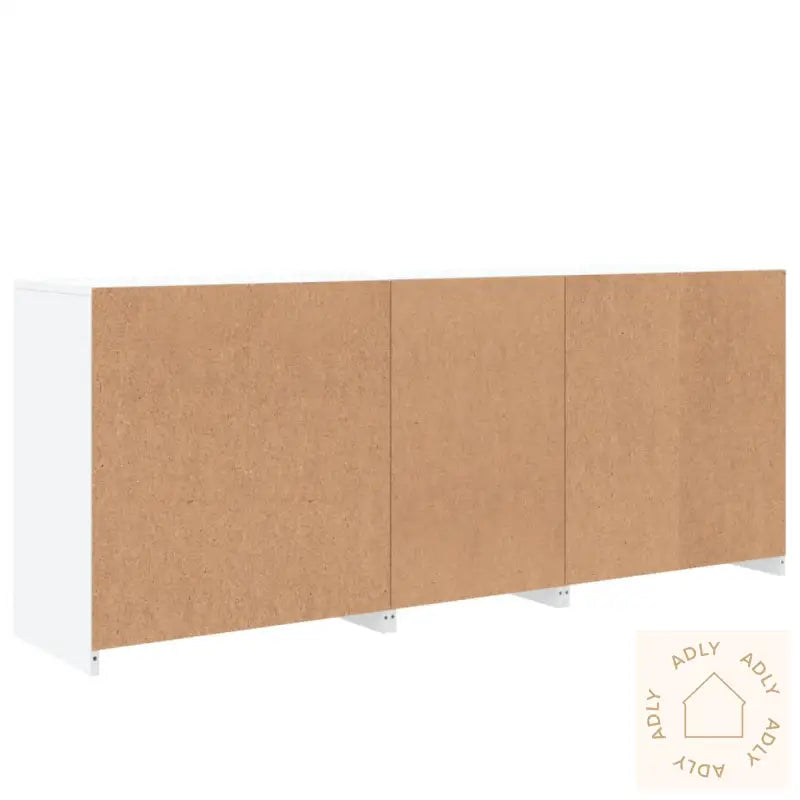 Skjenk Med Led-Lys Hvit 181,5X37X67 Cm