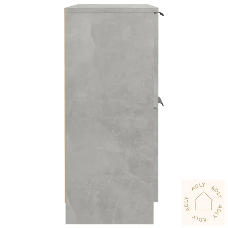 Skjenk Betonggrå 60X30X70 Cm Konstruert Tre