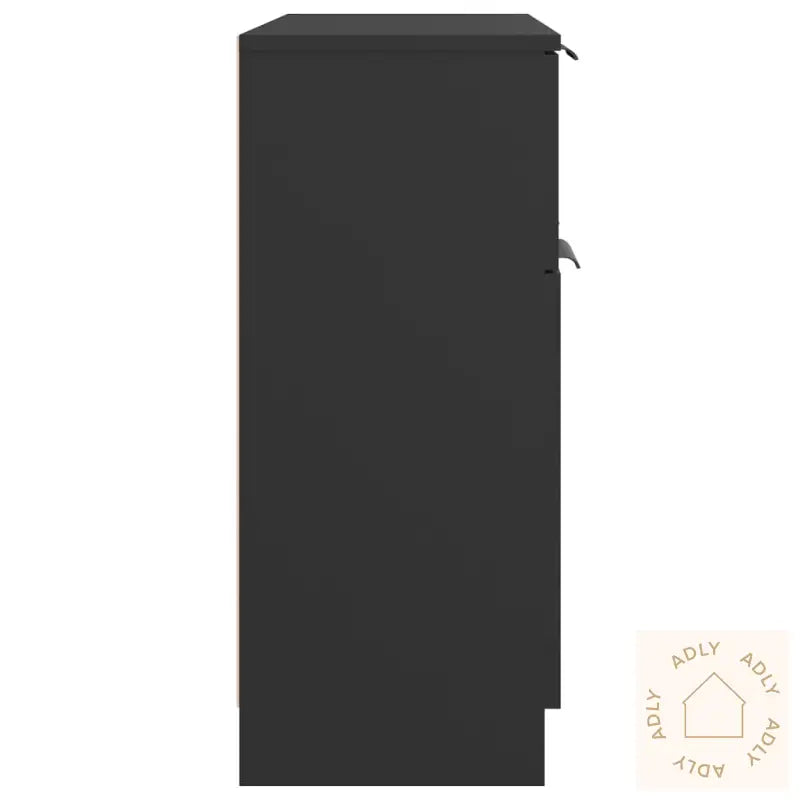 Sidebord Svart 60X30X70 Cm Konstruert Tre