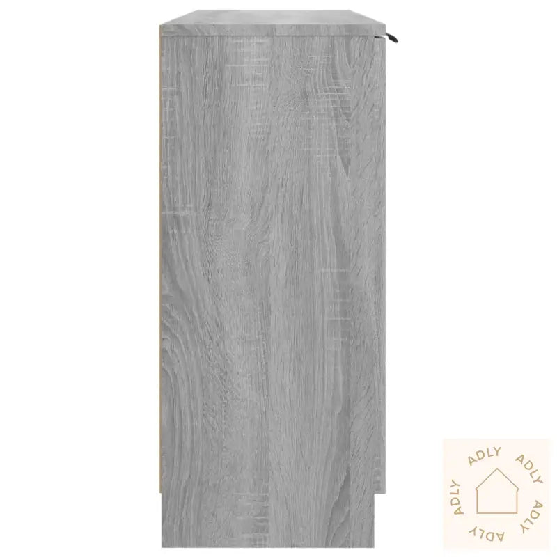 Skjenk Grå Sonoma 90,5X30X70 Cm Konstruert Tre