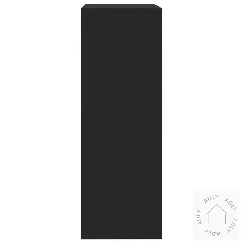 Skjenk Med 6 Skuffer Svart 50X34X96 Cm Konstruert Tre