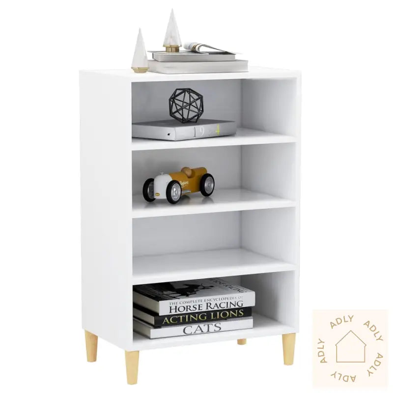 Skjenk Hvit 57X35X90 Cm Konstruert Tre