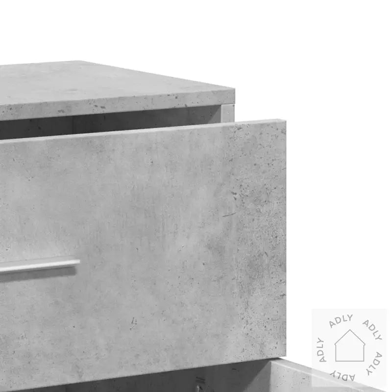 Skjenker 2 Betonggrå 60X31X70 Cm Konstruert Tre