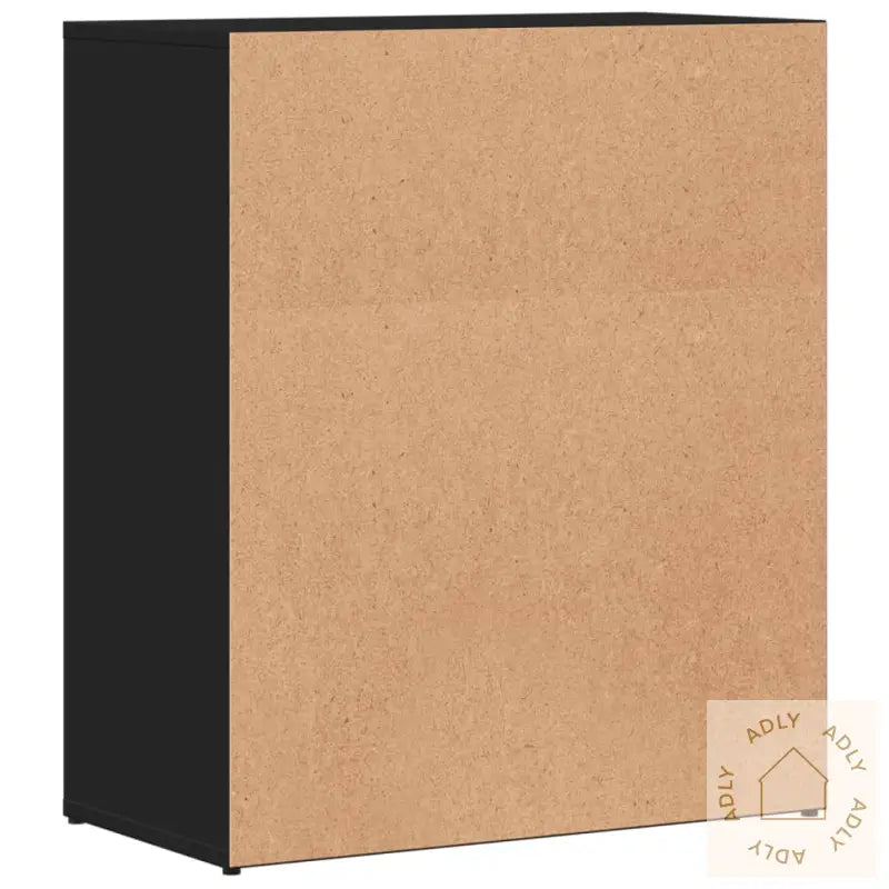 Skjenker 2 Stk Svart 60X31X70 Cm Konstruert Tre