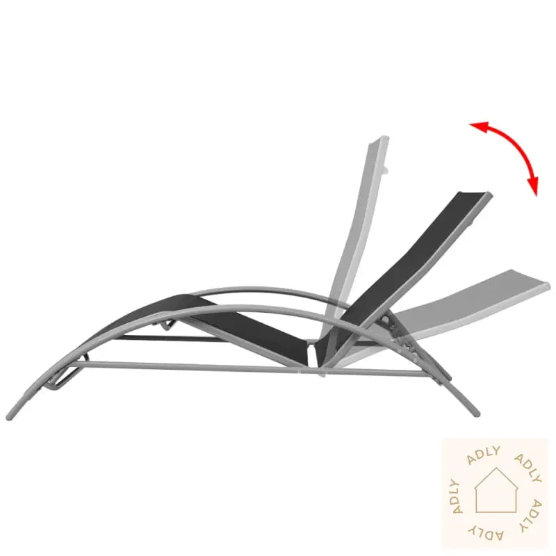 Solseng Aluminium Svart