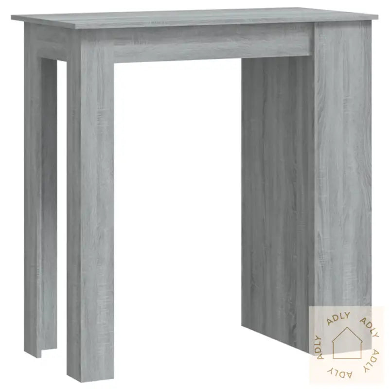 Barbord Med Stativ Grå Sonoma 102X50X103,5 Cm Konstruert Tre