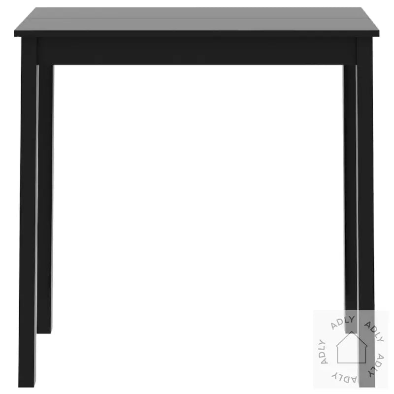 Barbord Mdf Svart 115X55X107 Cm