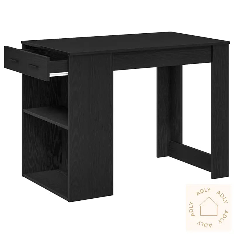 Skrivebord Med Skuff Og Hylle 102X62X77,5 Cm Konstruert Tre