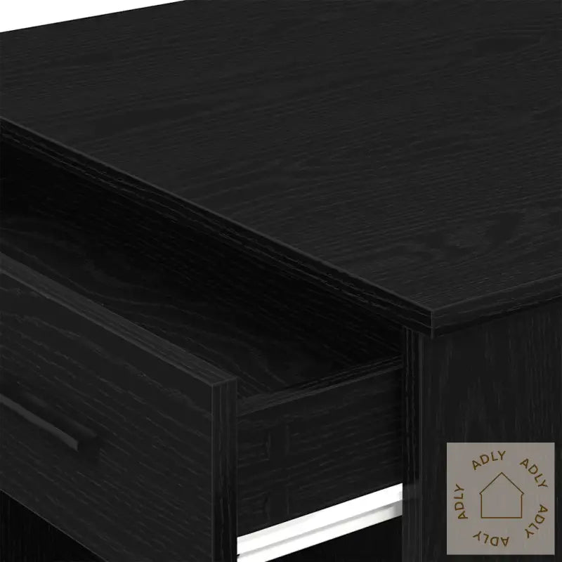 Skrivebord Med Skuff Og Hylle 102X62X77,5 Cm Konstruert Tre