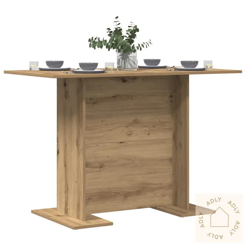 Spisebord Artisan Eik 110X60X75 Cm Konstruert Tre