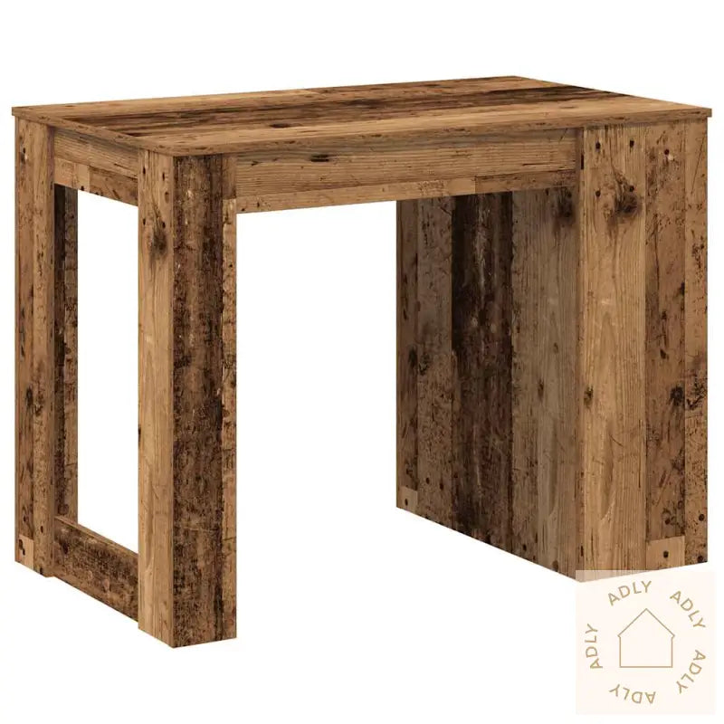 Skrivebord Med Skuff Og Hylle 102X62X77,5 Cm Konstruert Tre