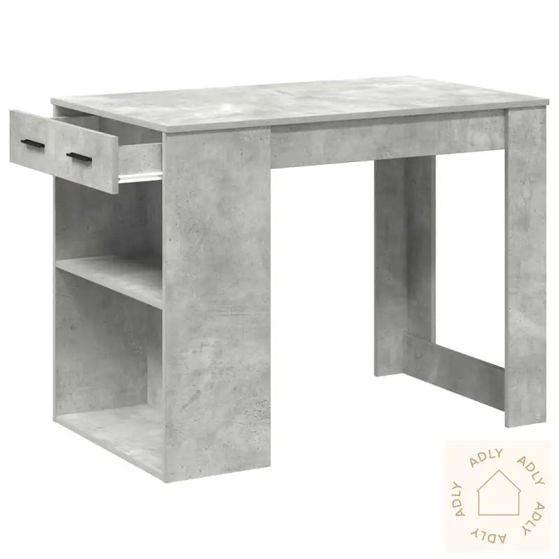 Skrivebord Med Skuff Og Hylle 102X62X77,5 Cm Konstruert Tre