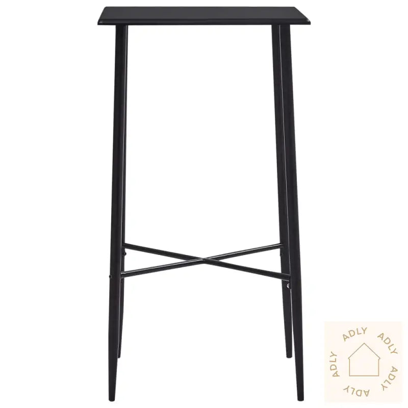 Barbord Svart 60X60X111 Cm Mdf