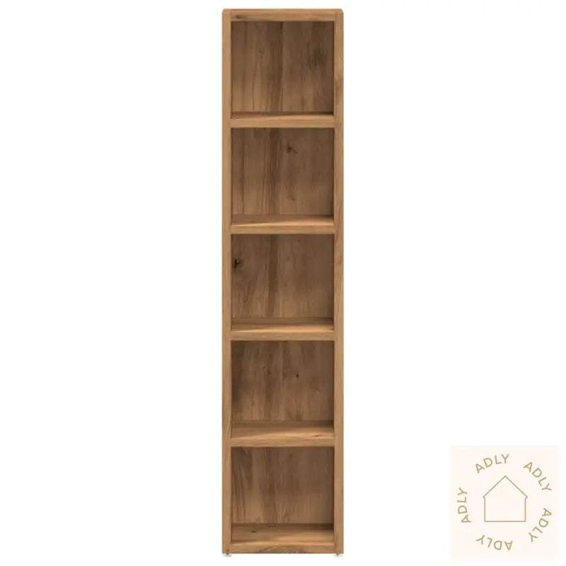 Cd-Skap 2 Stk Artisan Eik 21X16X93,5 Cm Konstruert Tre