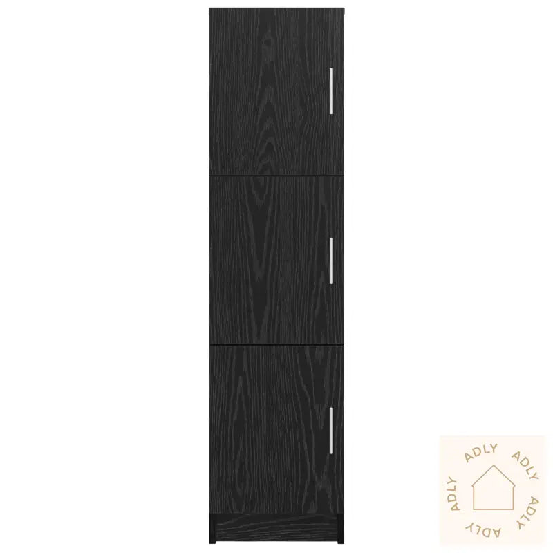 Svart Eik Sideboard Svart Eik Mdf Og Finer Middels Sideboard