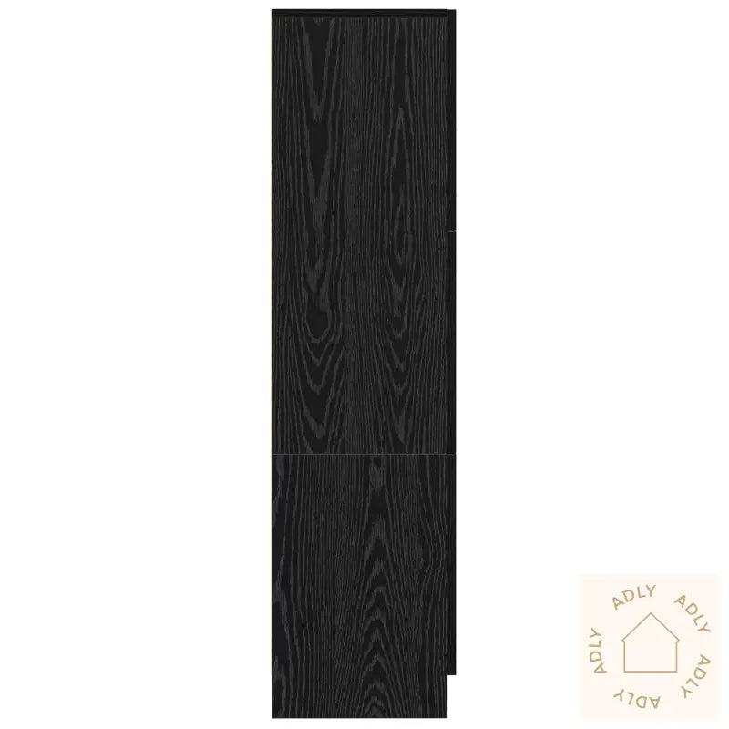Svart Eik Sideboard Svart Eik Mdf Og Finer Middels Sideboard